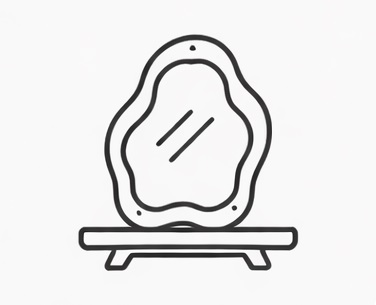 Gương Trang Trí – Đẹp Mắt, Tinh Tế, Dễ Kết Hợp